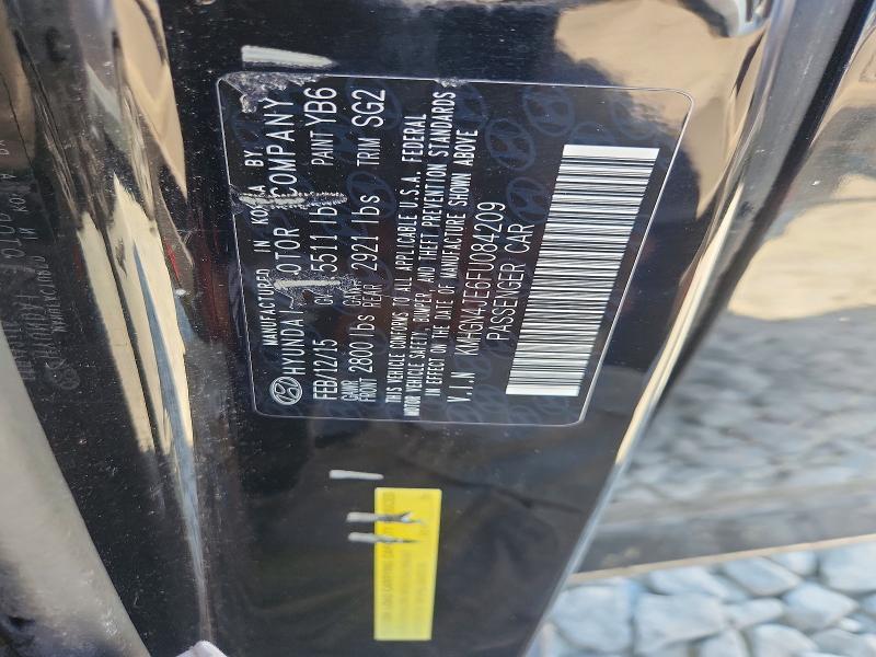 Продажа на аукционе авто 2015 Hyundai Genesis, vin: KMHGN4JE6FU084209, номер лота: 69210166