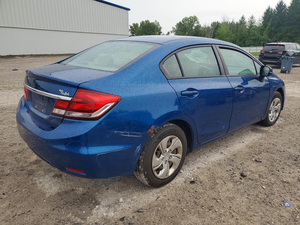 Продажа на аукционе авто 2013 Honda Civic, vin: 2HGFB2F55DH592386, номер лота: 68491036