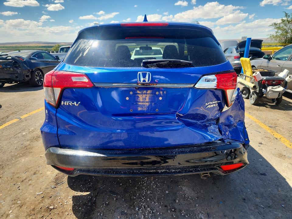 2022 Honda Hr-v მანქანა იყიდება აუქციონზე, vin: 3CZRU6H18NM706417, აუქციონის ნომერი: 67429166