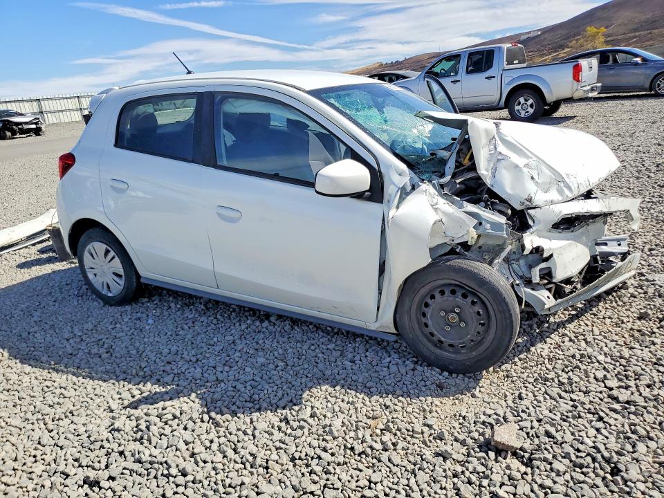 2018 Mitsubishi Mirage მანქანა იყიდება აუქციონზე, vin: ML32A3HJXJH001943, აუქციონის ნომერი: 68537986