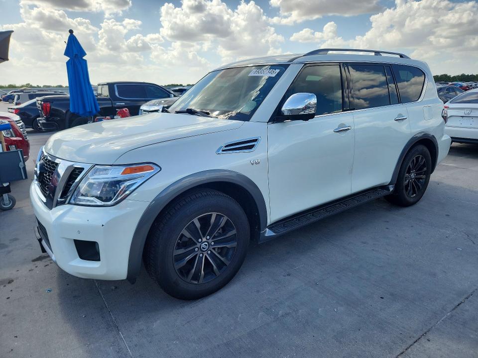 69352346 :رقم المزاد ، JN8AY2NF2JX300044 vin ، 2018 Nissan Armada مزاد بيع