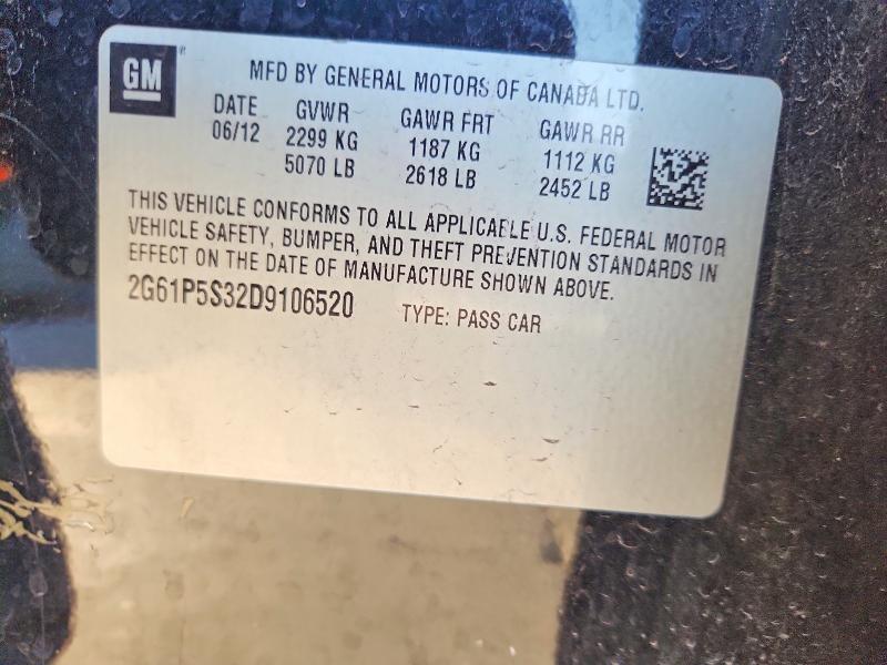Aukcja sprzedaży 2013 Cadillac Xts, vin: 2G61P5S32D9106520, numer aukcji: 68028086
