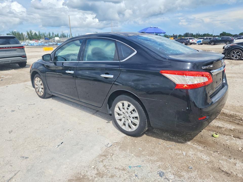 70007496 :رقم المزاد ، 3N1AB7AP6EY223677 vin ، 2014 Nissan Sentra مزاد بيع