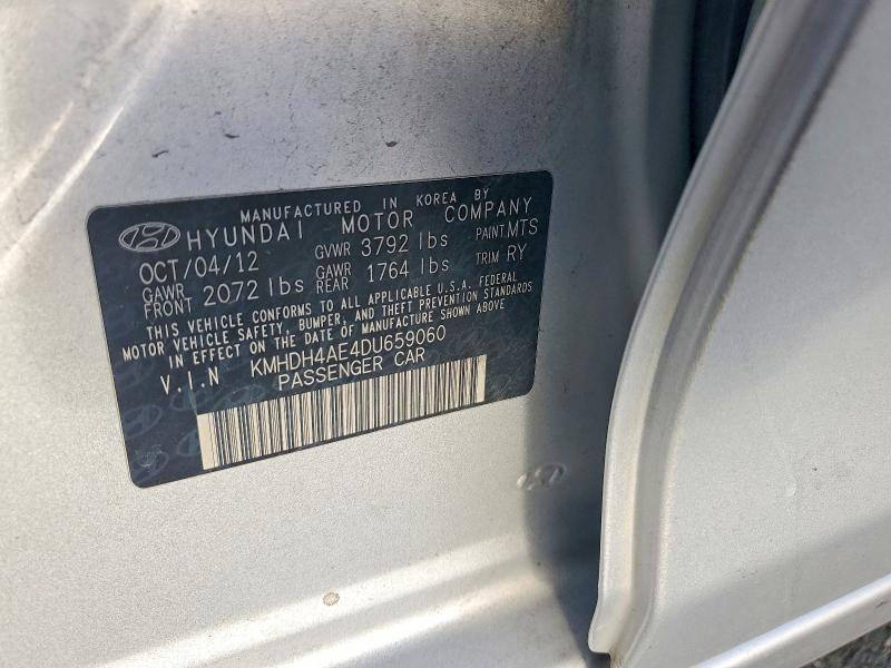 Продажа на аукционе авто 2013 Hyun Elantra, vin: KMHDH4AE4DU659060, номер лота: 68663356