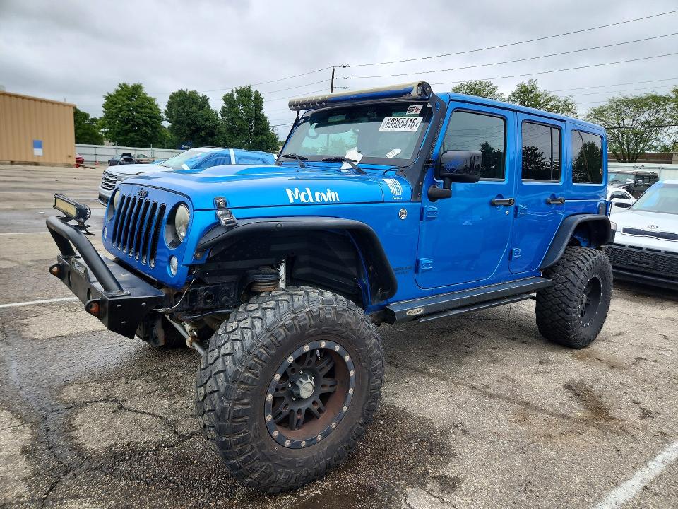 Aukcja sprzedaży 2015 Jeep Wrangler Unlimited, vin: 1C4BJWEG9FL661399, numer aukcji: 69855416