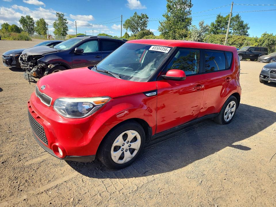65504356 :رقم المزاد ، KNDJN2A24G7825638 vin ، 2016 Kia Soul مزاد بيع
