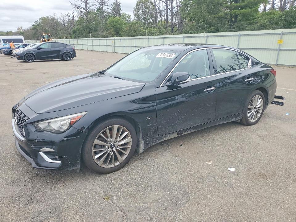 2019 Infiniti Q50 მანქანა იყიდება აუქციონზე, vin: JN1EV7AR6KM557717, აუქციონის ნომერი: 70733556