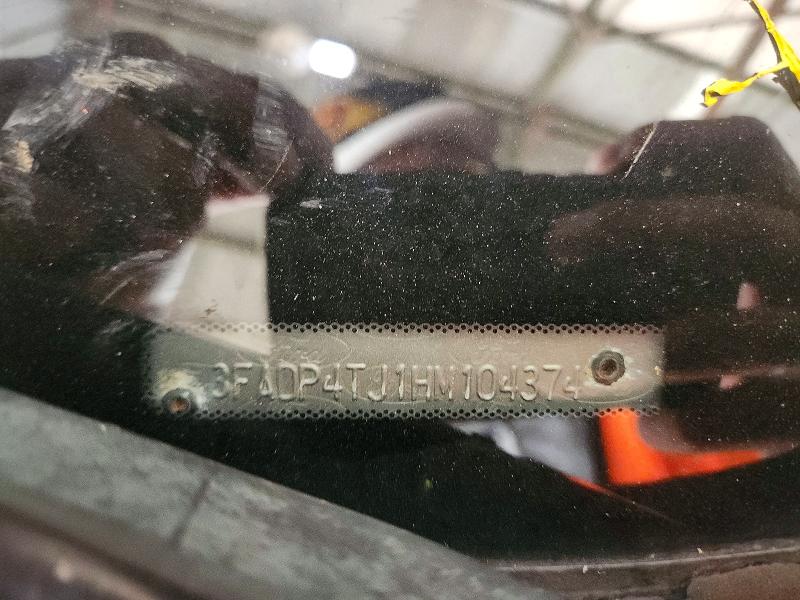 2017 Ford Fiesta მანქანა იყიდება აუქციონზე, vin: 3FADP4TJ1HM104374, აუქციონის ნომერი: 70290746