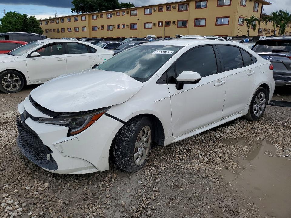 Продаж на аукціоні авто 2020 Toyota Corolla, vin: JTDEPRAE2LJ103628, номер лоту: 69720456