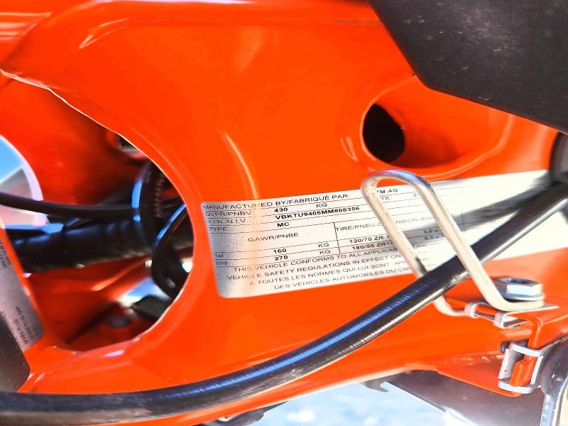 Aukcja sprzedaży 2021 Ktm 890, vin: VBKTU9405MM808356, numer aukcji: 67219166