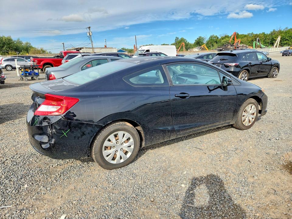2012 Honda Civic მანქანა იყიდება აუქციონზე, vin: 2HGFG3B57CH502831, აუქციონის ნომერი: 69822046