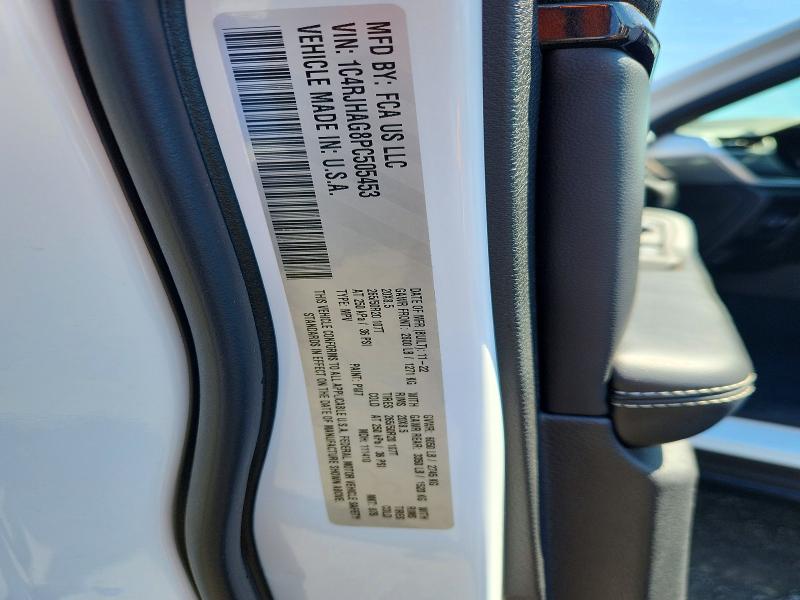 Продаж на аукціоні авто 2023 Jeep Grand Cherokee, vin: 1C4RJHAG8PC505453, номер лоту: 67076886