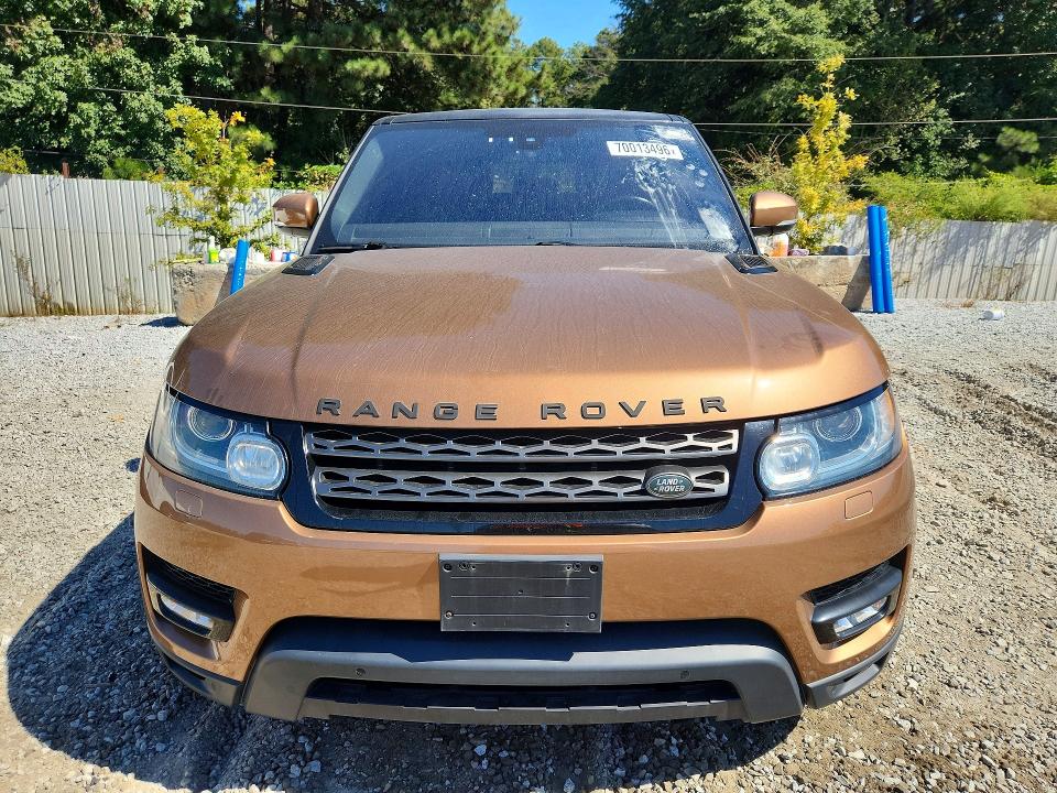 Aukcja sprzedaży 2016 Land Rover Range Rover Sport, vin: SALWG2VF8GA650867, numer aukcji: 70013496