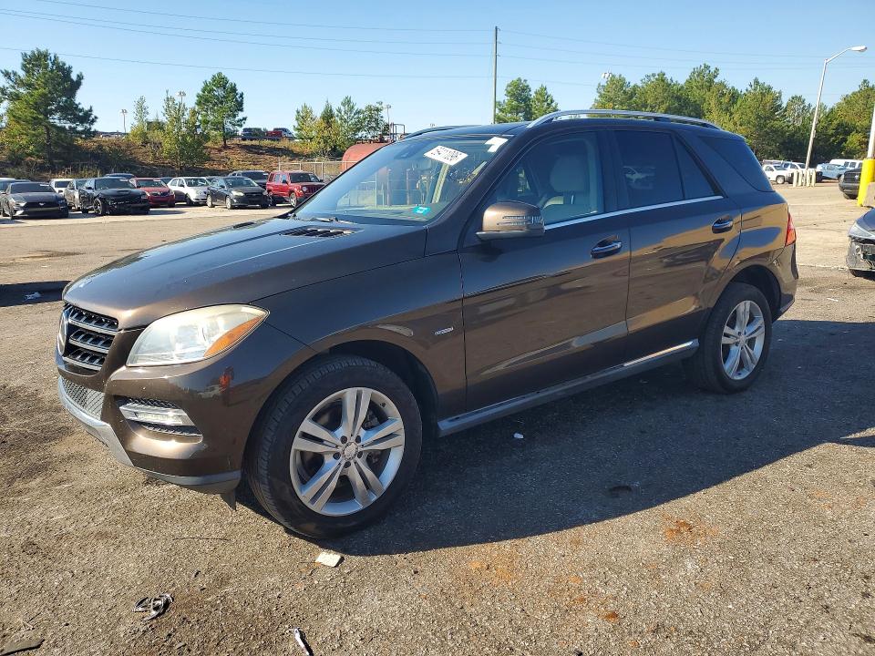 Aukcja sprzedaży 2012 Mercedes-benz Ml, vin: 4JGDA2EB9CA066948, numer aukcji: 59411096