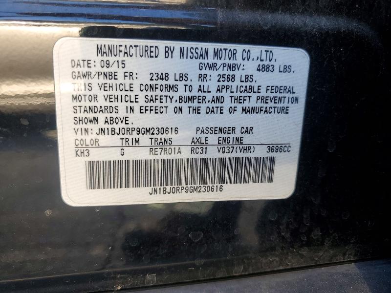 Aukcja sprzedaży 2016 Infiniti Qx50, vin: JN1BJ0RP9GM230616, numer aukcji: 70268076