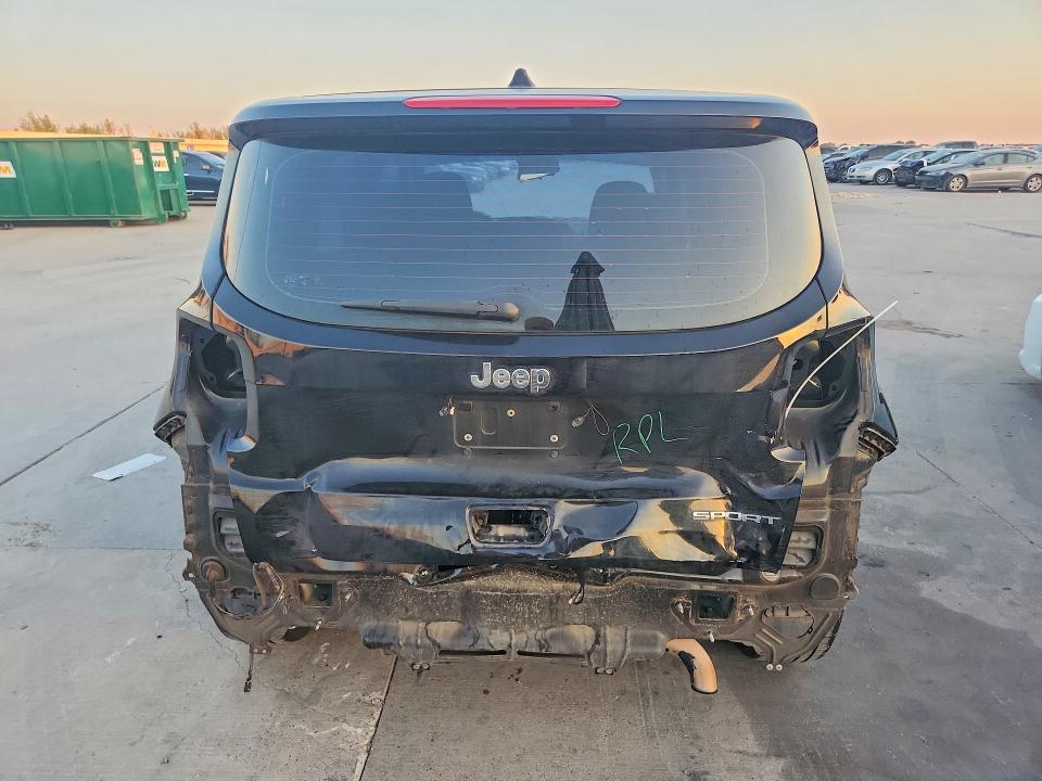 2018 Jeep Renegade მანქანა იყიდება აუქციონზე, vin: ZACCJAAB8JPG95923, აუქციონის ნომერი: 67800986