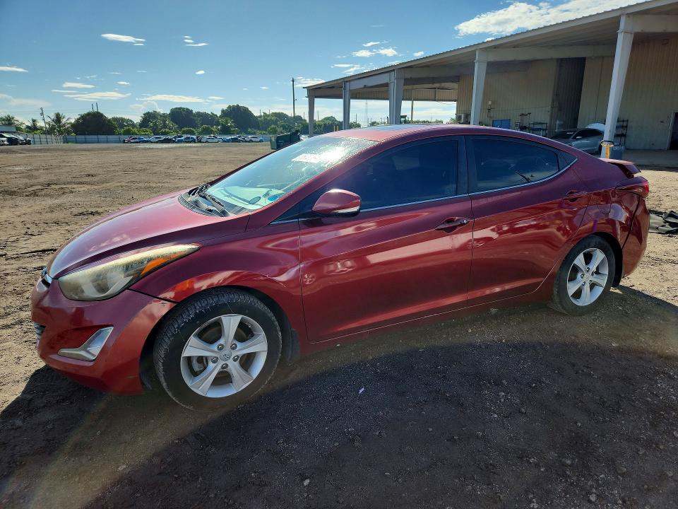 2016 Hyundai Elantra მანქანა იყიდება აუქციონზე, vin: 5NPDH4AEXGH669255, აუქციონის ნომერი: 69581946