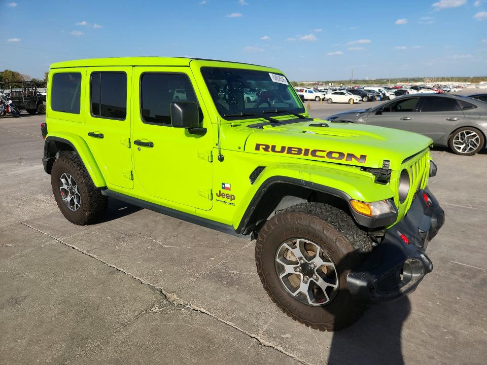68858556 :رقم المزاد ، 1C4HJXFN8MW794261 vin ، 2021 Jeep Wrangler Unlimited مزاد بيع