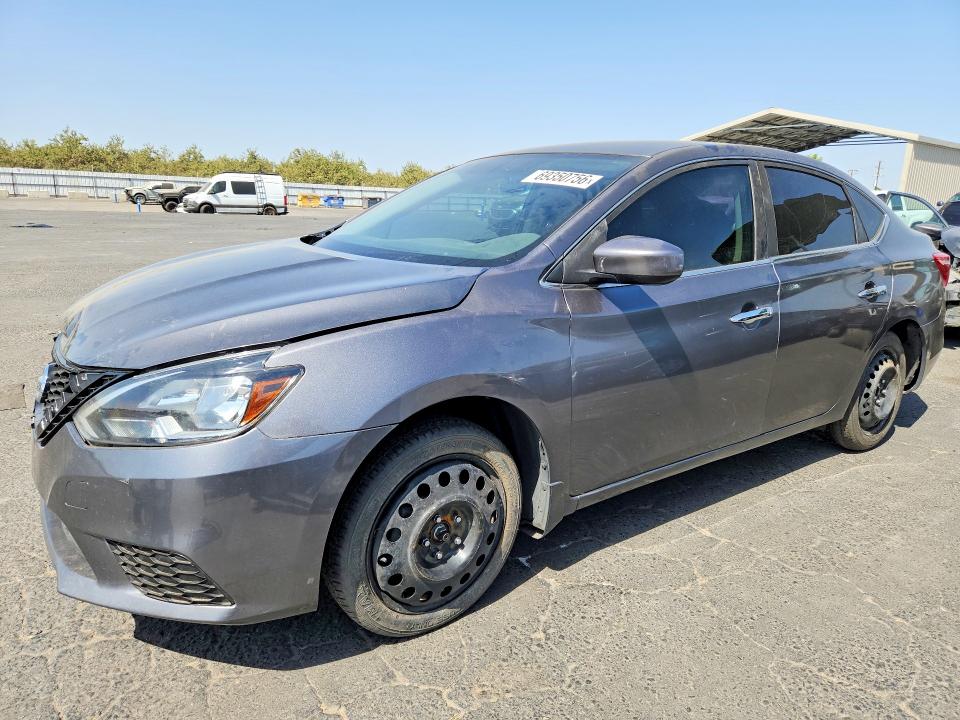 69350756 :رقم المزاد ، 3N1AB7AP9KY321467 vin ، 2019 Nissan Sentra مزاد بيع
