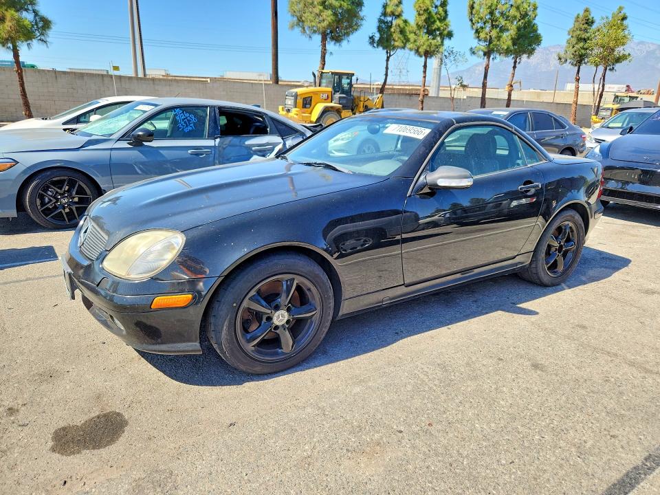 2003 Mercedes-benz Slk მანქანა იყიდება აუქციონზე, vin: WDBKK65F43F276104, აუქციონის ნომერი: 71069566