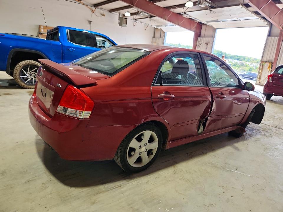 Продажа на аукционе авто 2009 Kia Spectra, vin: KNAFE221095026088, номер лота: 70258946