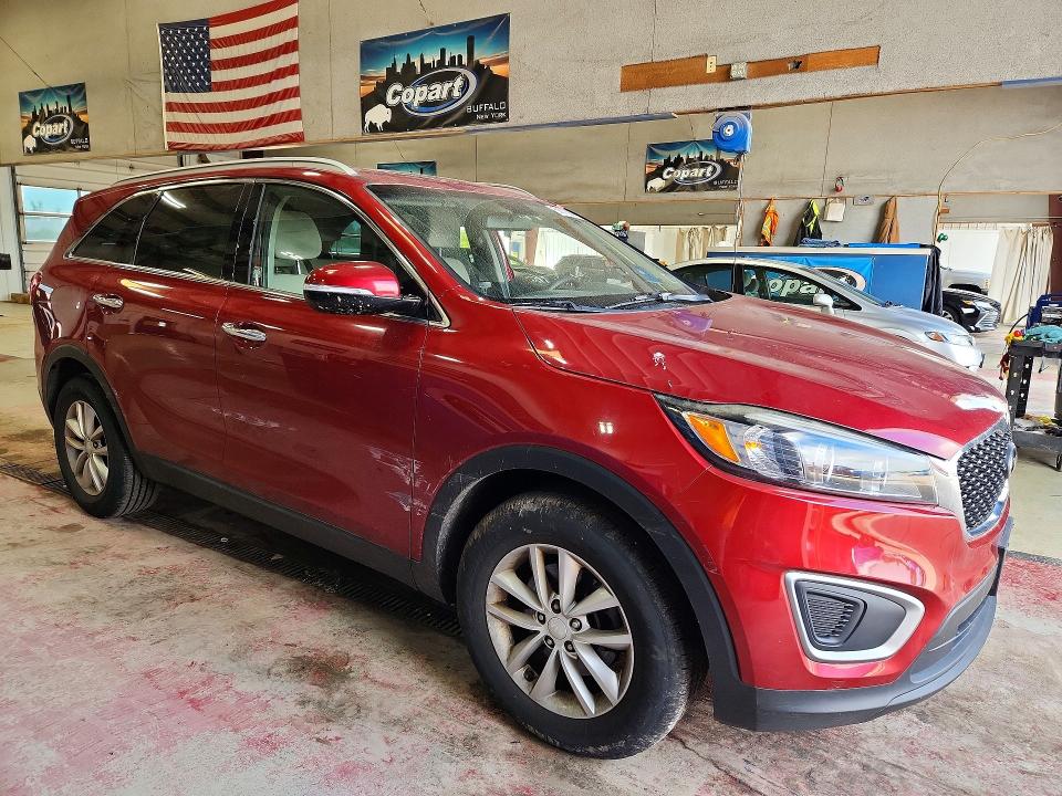 2016 Kia Sorento მანქანა იყიდება აუქციონზე, vin: 5XYPG4A37GG162836, აუქციონის ნომერი: 68878066