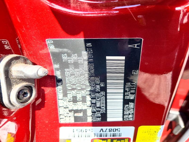 Aukcja sprzedaży 2013 Toyota Sienna, vin: 5TDJK3DC0DS067589, numer aukcji: 67970086