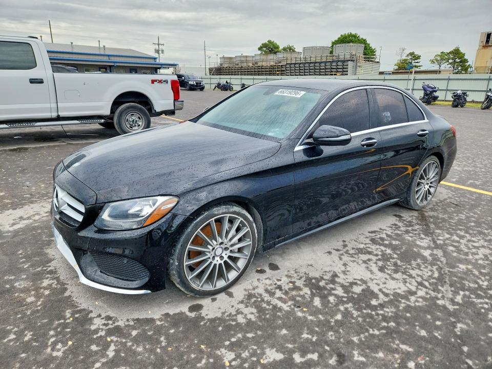 66319296 :رقم المزاد ، 55SWF4JB0GU101355 vin ، 2016 Mercedes-benz C مزاد بيع