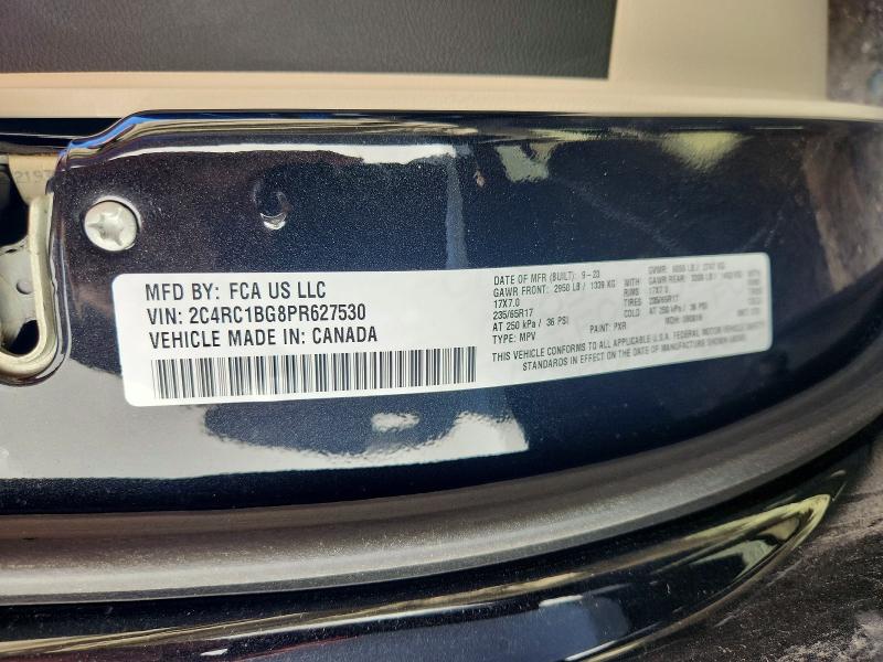 Продаж на аукціоні авто 2023 Chrysler Pacifica, vin: 2C4RC1BG8PR627530, номер лоту: 68140676