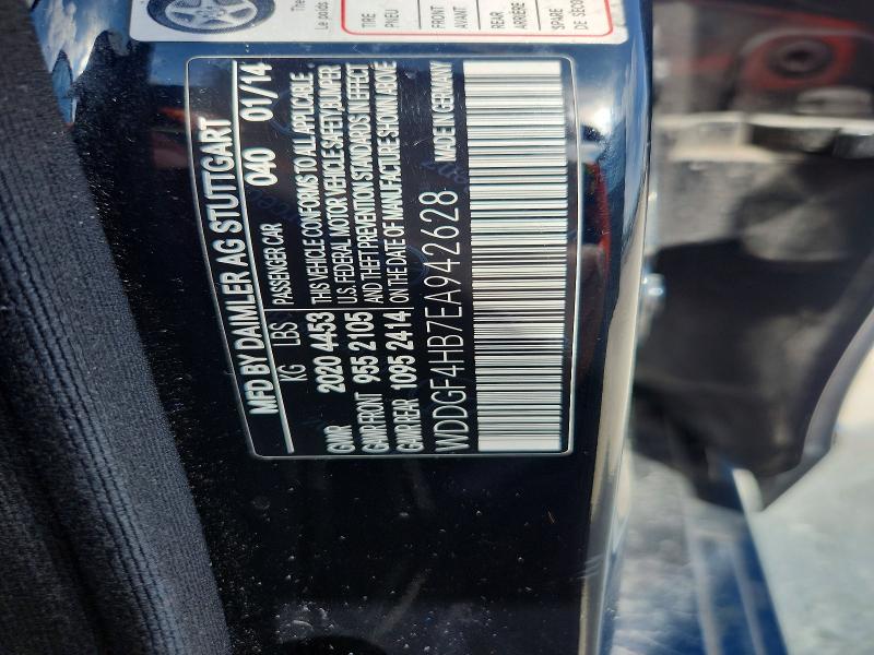 68372596 :رقم المزاد ، WDDGF4HB7EA942628 vin ، 2014 Mercedes-benz C مزاد بيع