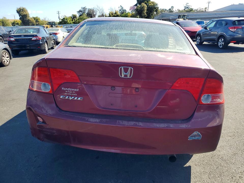 2008 Honda Civic მანქანა იყიდება აუქციონზე, vin: 1HGFA16898L063491, აუქციონის ნომერი: 69400646