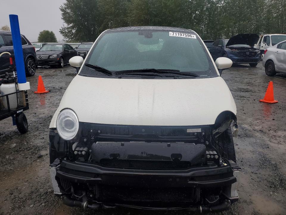 Aukcja sprzedaży 2017 Fiat 500, vin: 3C3CFFFH6HT661854, numer aukcji: 71197596