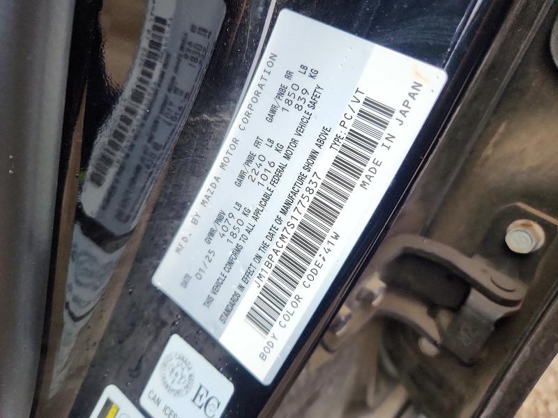 Aukcja sprzedaży 2025 Mazda 3, vin: JM1BPACM7S1775837, numer aukcji: 68031316