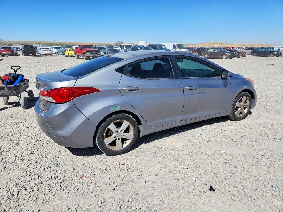 2012 Hyundai Elantra მანქანა იყიდება აუქციონზე, vin: KMHDH4AE9CU183872, აუქციონის ნომერი: 67872606