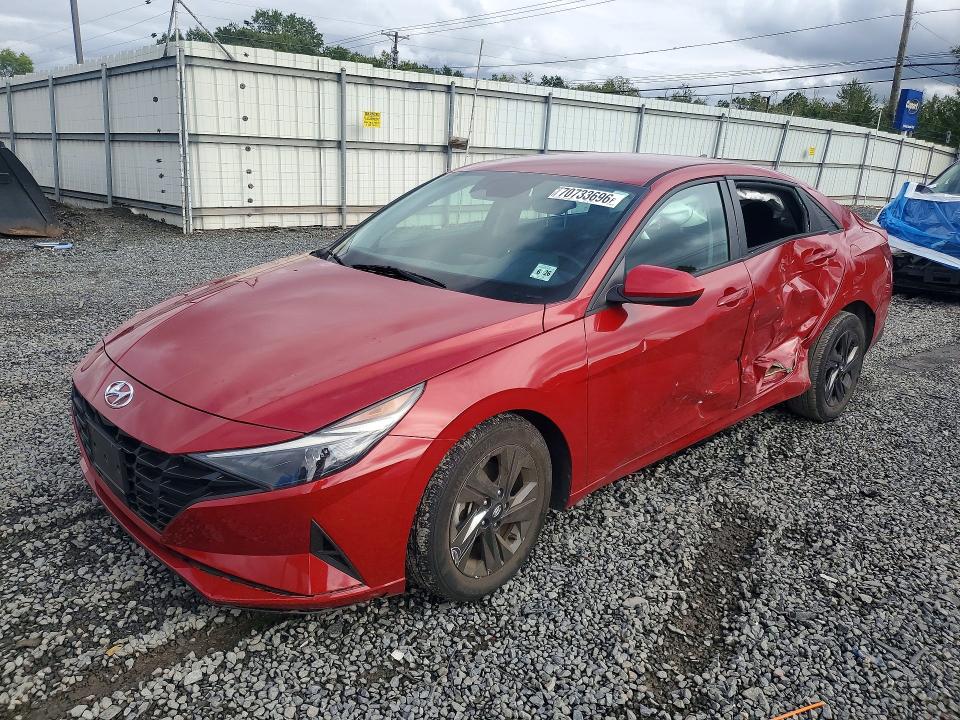 Auction sale of the 2021 Hyundai Elantra, vin: KMHLS4AG9MU105186, lot number: 70733696