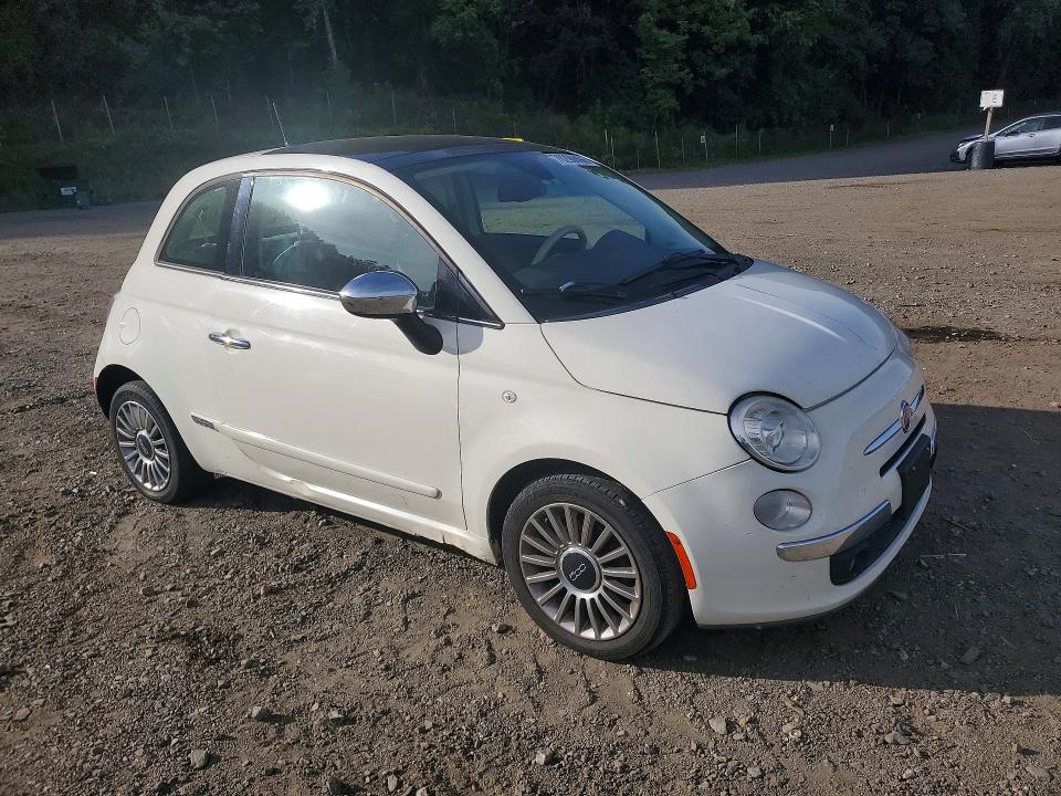 70290066 :رقم المزاد ، 3C3CFFCR9CT106385 vin ، 2012 Fiat 500 مزاد بيع