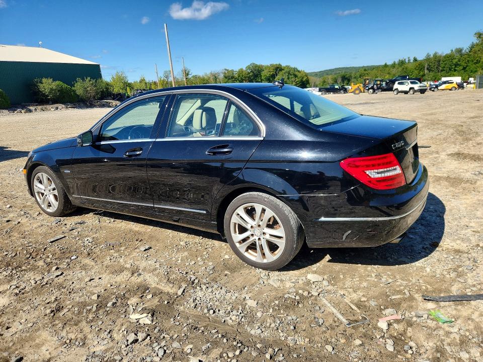 69089456 :رقم المزاد ، WDDGF4HB5CR216667         vin ، 2012 Mercedes-benz C مزاد بيع