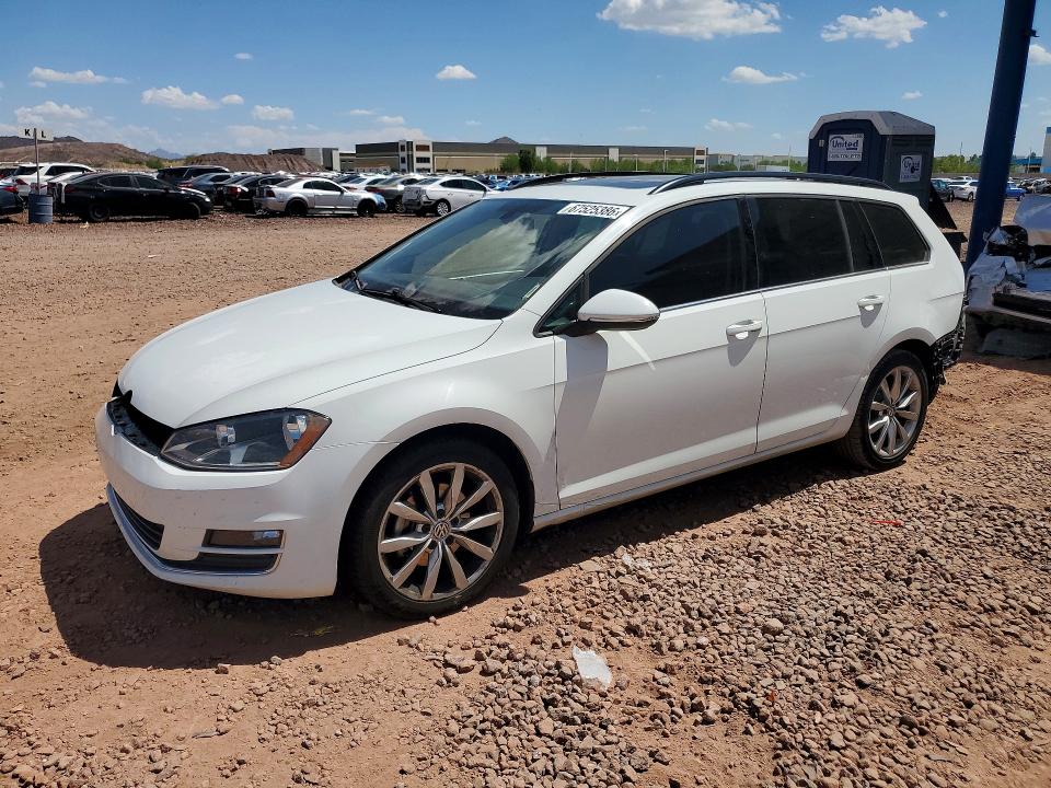 2015 Volkswagen Golf Sportwagen მანქანა იყიდება აუქციონზე, vin: 3VWC17AU4FM509788, აუქციონის ნომერი: 67525386