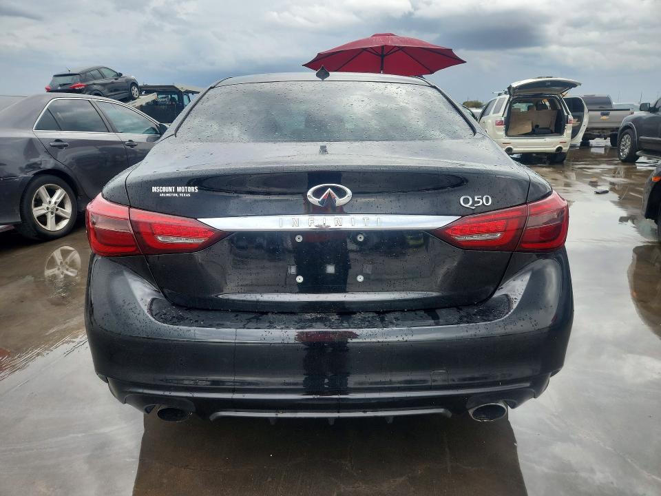 2018 Infiniti Q50 მანქანა იყიდება აუქციონზე, vin: JN1EV7AP3JM350411, აუქციონის ნომერი: 70925836