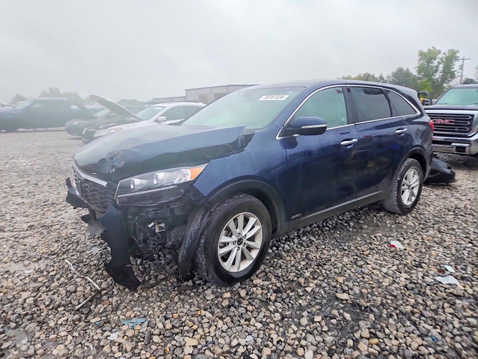 70761336 :رقم المزاد ، 5XYPGDA58KG498876 vin ، 2019 Kia Sorento مزاد بيع