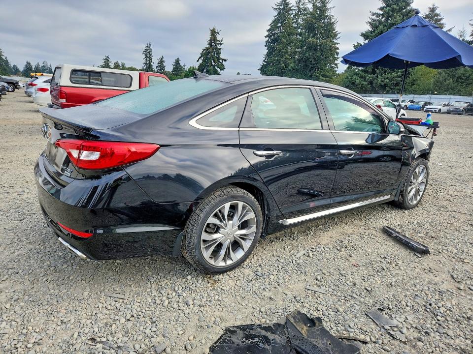 2015 Hyundai Sonata მანქანა იყიდება აუქციონზე, vin: 5NPE34AB5FH245991, აუქციონის ნომერი: 69574066