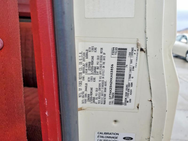Aukcja sprzedaży 1991 Ford F250, vin: 1FTHX25H2MKA03856, numer aukcji: 69677006