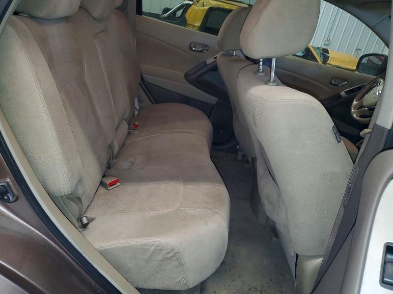 2011 Nissan Murano მანქანა იყიდება აუქციონზე, vin: JN8AZ1MW4BW168937, აუქციონის ნომერი: 70041306