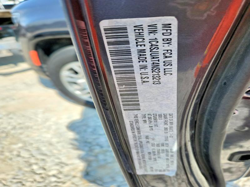 70615106 :رقم المزاد ، 1C4SJUAT4NS213213 vin ، 2022 Jeep Wagoneer مزاد بيع
