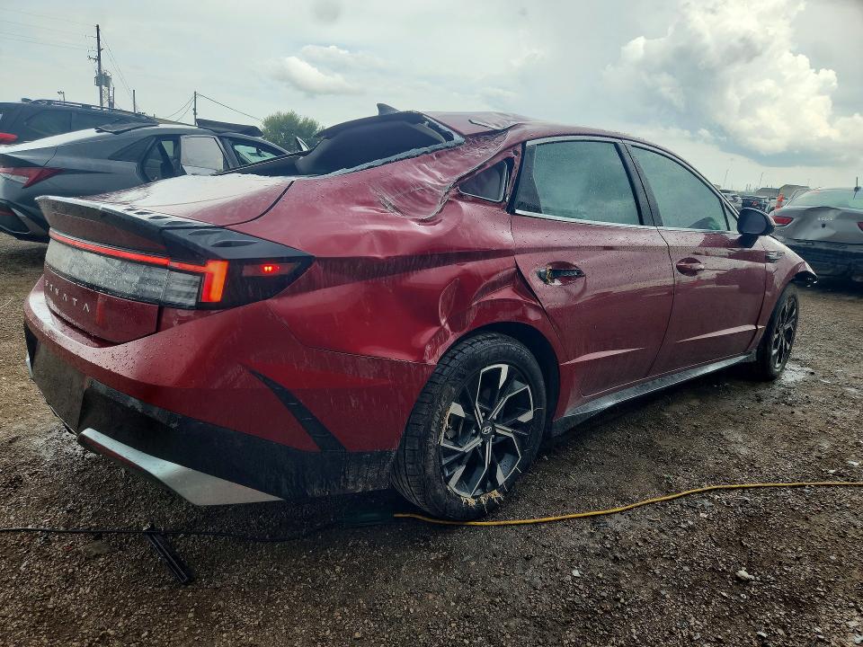 2025 Hyundai Sonata მანქანა იყიდება აუქციონზე, vin: KMHL64JA0SA448824, აუქციონის ნომერი: 67526916