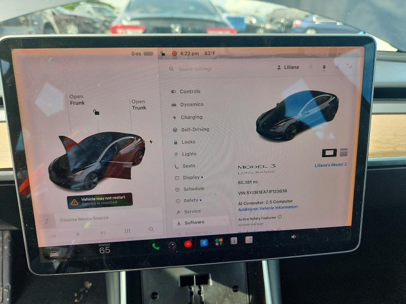 Продаж на аукціоні авто 2018 Tesla Model 3, vin: 5YJ3E1EA7JF123836, номер лоту: 62624666