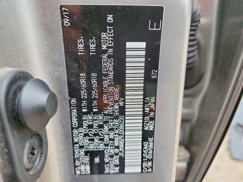 Aukcja sprzedaży 2018 Lexus Nx 300, vin: JTJYARBZ9J2086220, numer aukcji: 70362036