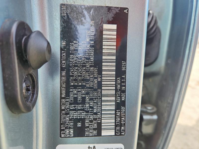Продаж на аукціоні авто 2010 Toyota Venza, vin: 4T3BA3BB9AU013848, номер лоту: 69878876