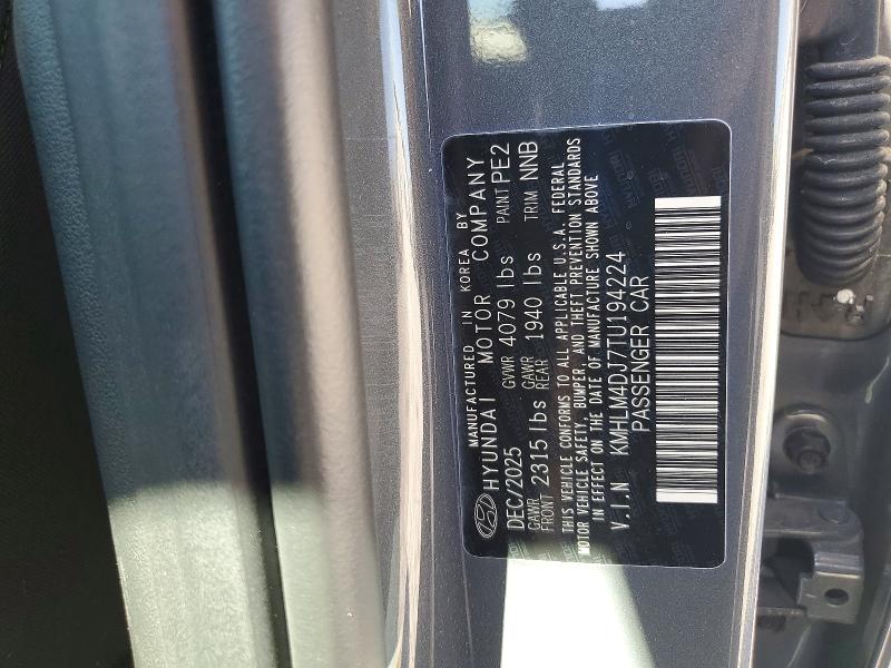Продажа на аукционе авто 2026 Hyundai Elantra Hybrid, vin: KMHLM4DJ7TU194224, номер лота: 66852966