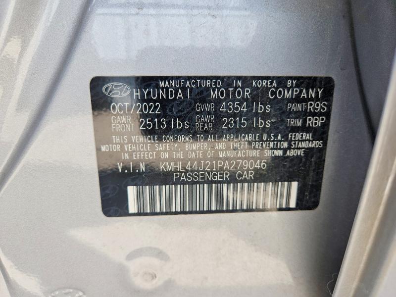 Продажа на аукционе авто 2023 Hyundai Sonata, vin: KMHL44J21PA279046, номер лота: 67671806